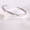 Open armband voor dames maakt mij blij 1