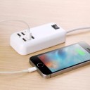 Oplader med fleksibelt kabel 6 USB-porte 2