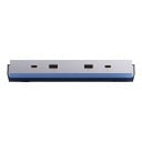 Opladerdock til Tesla Model Y Juniper 2025-2026 og Model 3 Highland 2024-2026 4 Porte USB-C og USB Op til 65 W Sølv Til midterkonsollen 1