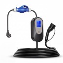 Opladningsadapter til elbiler CEE 32A til Schuko 16A, 3,5 kW, 250 V, kabel 3G 2,5 mm², plast, blå-sort, til bærbare EV-ladere 2