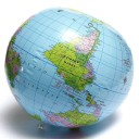 Oppustelig globus 4