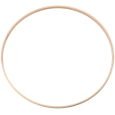 Opră de bambus 40 cm Decorare rotundă din bambus pentru lucrări manuale DIY, coronițe, macramé, decorațiuni florale, creații de acasă 1