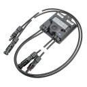 Optimizador de rendimiento de paneles fotovoltaicos 650 W con MPPT 12-75 V 152 x 133 x 25,9 mm Protección IP68 y conectores MC4 Negro 2