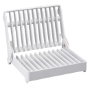 Opvaskestativ Køkkenorganisator Plastik tallerkenhylde Køkkenorganisator 21 x 18 x 16 cm 1