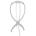 Opvouwbare draagbare perukstandaard 33,5 x 17,3 x 17,3 cm Verstelbaar, plastic, duurzaam voor thuisgebruik en salon 5