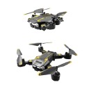 Opvouwbare drone met dubbele 8K HD-camera GPS 5000m FPV WIFI Afstandsbedieningsapp Obstakelvermijding LED-licht Volg mij 27,5 x 27 x 4,5 cm 2