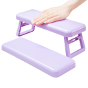 Opvouwbare handsteun 10,4 x 28 x 9,7 cm Handsteun voor de tafel voor manicure Nagelmodellering Draagbaar lichtgewicht 11