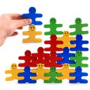 Opvouwbare houten figuren 16 stuks 4