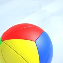 Opvouwbare kleurrijke bal 3