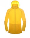 Opvouwbare outdoorjas voor heren J3514 geel
