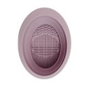 Opvouwbare reinigingskom voor make-upkwasten, 14,5 x 10,5 cm, siliconen ei-reinigingstool, draagbare hulp van silicagel voor vrouwen 1
