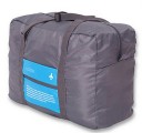 Opvouwbare reistas 32 l voor vakantie en uitstapjes Met een voorvak met rits Opgevouwen in een hoes van 19 x 15 cm Uitgevouwen 46 x 20 x 35 cm 5