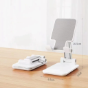 Opvouwbare, verstelbare mobiele telefoonhouder, desktopstandaard voor smartphones, compact ontwerp, houder voor typen en videogesprekken 2