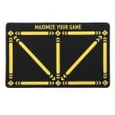 Opvouwbare voetbaltrainingsmat 60 x 90 cm Sterk antislip duurzaam oppervlak voor het oefenen van techniek en stabiliteit 2