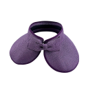 Opvouwbare zomerpet van stro voor dames, 54-58 cm, brede rand met strik, UV-bescherming, strandhoed zonder bovenkant, lente, zomer, volwassenen 19