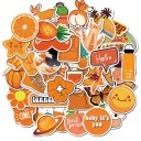 Orange klistermärken 50 st 5