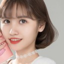 Orecchini a bottone a forma di cuore G376 5