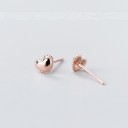 Orecchini a bottone a forma di cuore R92 17