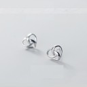 Orecchini a bottone a forma di cuore R92 21