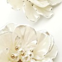 Orecchini a bottone da donna fiori G1275 6