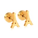 Orecchini a bottone da donna G1480 6