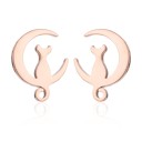 Orecchini a bottone da donna G161 13