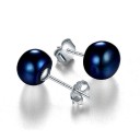 Orecchini a bottone da donna G584 6