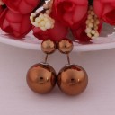 Orecchini a bottone da donna G636 5