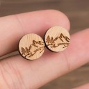 Orecchini a bottone da donna G710 6