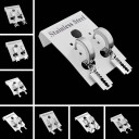 Orecchini a cerchio con pendente G2496 1