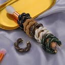 Orecchini a cerchio da donna G1192 2