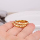 Orecchini a cerchio da donna G1434 3