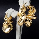 Orecchini a cerchio da donna G1443 2