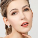 Orecchini a cerchio da donna G1482 2