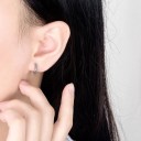 Orecchini a cerchio da donna G320 2