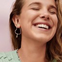 Orecchini a cuore da donna R30 1