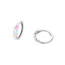 Orecchini a forma di zampa luminosi in argento 925 per donne Gioielli alla moda Regali pietra luminiscente zampe per amanti degli animali che brillano al buio 5