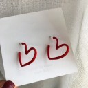 Orecchini a pendente a cuore da donna G911 1