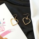 Orecchini a pendente a forma di cuore G754 2