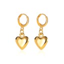 Orecchini a pendente a forma di cuore per donna G319 9