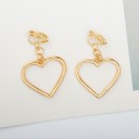 Orecchini a pendente a forma di cuore per donna G319 11