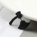 Orecchini a pendente ascia G2543 4