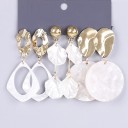 Orecchini a pendente da donna 3 paia G392 13