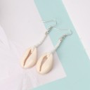 Orecchini a pendente da donna con conchiglie 6