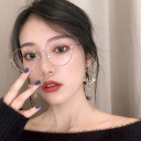 Orecchini a pendente da donna con fiori G1359 2