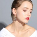 Orecchini a pendente da donna G887 5