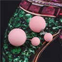 Orecchini a perno da donna G378 4