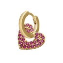 Orecchini circolari da donna con pendente 29