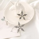 Orecchini circolari da donna con pendente G463 6