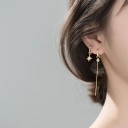 Orecchini circolari da donna con pendente G541 5